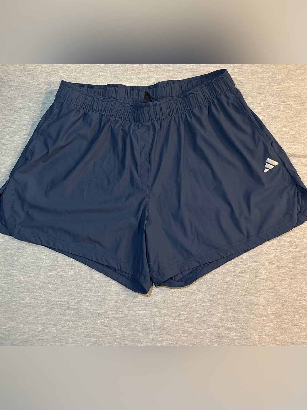 adidas Women's Navy running Shorts large size #activewear